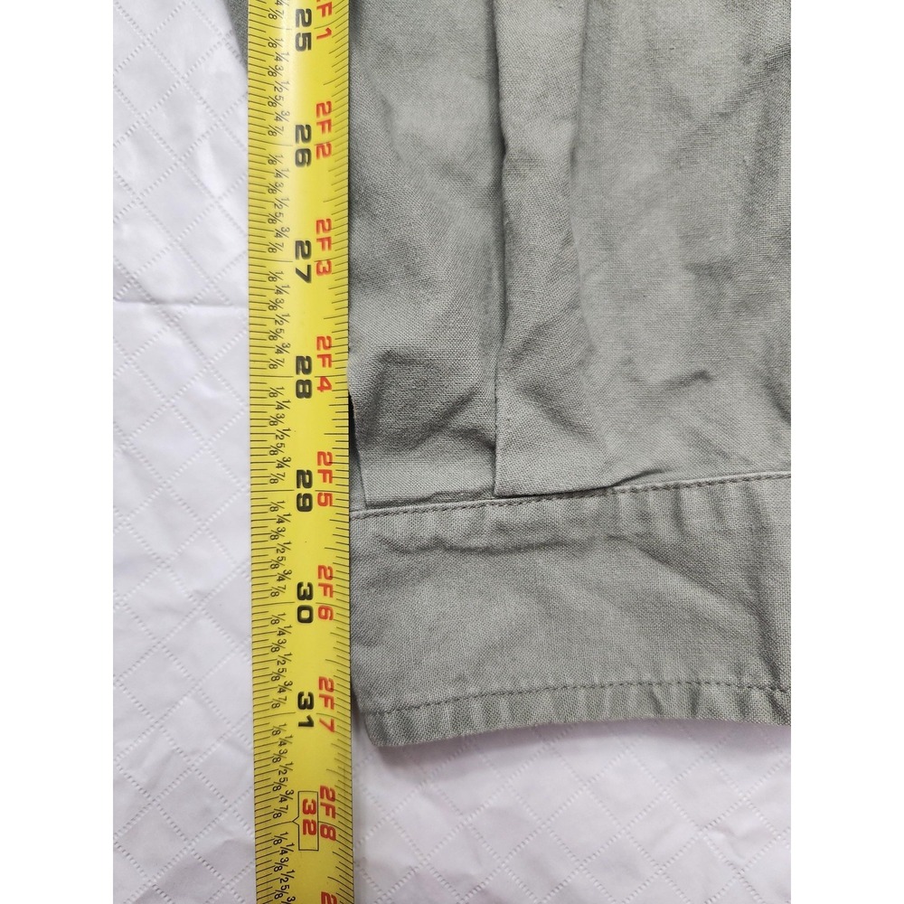 Vintage Banana Republic Jacket Mens Large Green Hooded Canvas Military Field - Picture 10 of 13